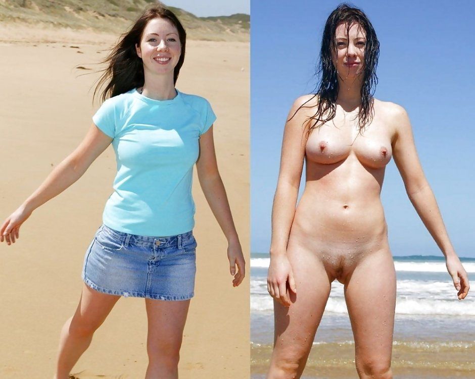 Before after nude girls
