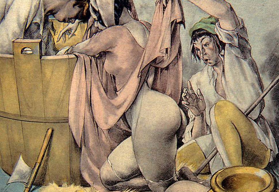 Содомические иллюстрации XIX века