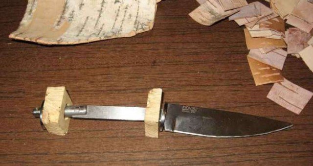 Материалы для сборки рукояти ножа