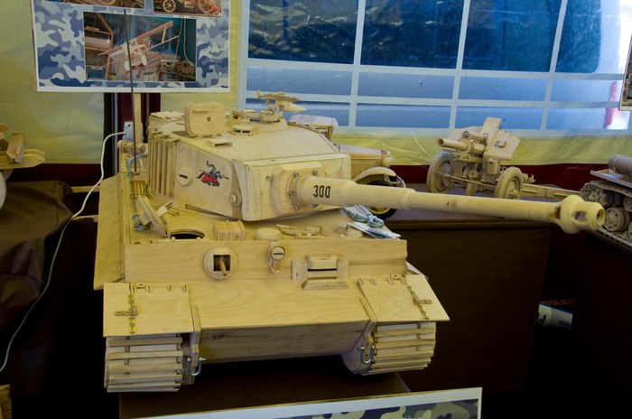 Модель танка своими руками