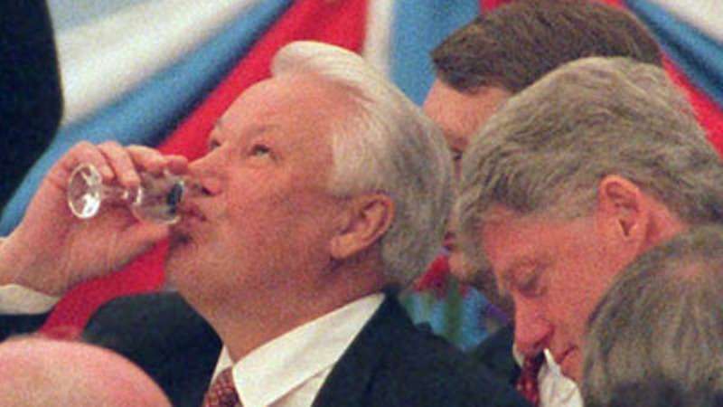 ТОП-10 пьяных выходок Бориса Ельцина