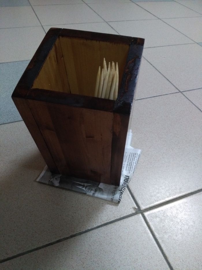 Подставка для ножей Подставка для ножей Как это сделано