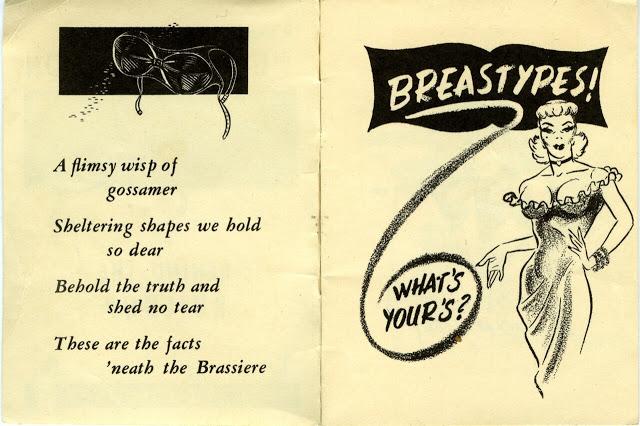 Breastypes — возмутительный гид по женской груди из 40-х С миру по нитке
