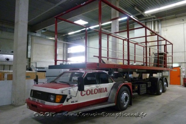 Schnibbelmobil — немецкий "крокодил" для перевозки негабаритных грузов Авто/Мото