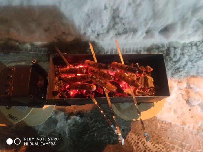 Мангал-автомобиль своими руками Как это сделано