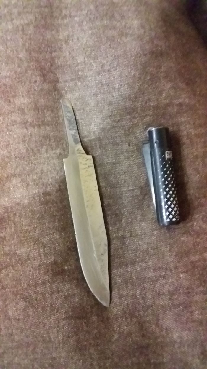 Нож Бабочка из бумаги