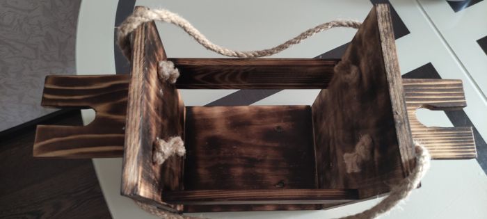 Переносная подставка для вина и бокалов Как это сделано