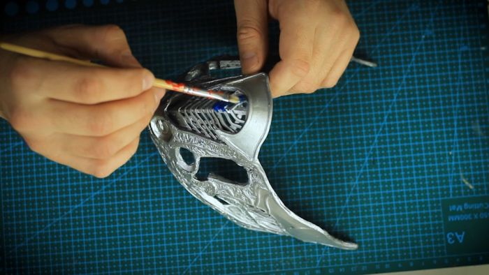Как сделать маску Саб-Зиро из нового фильма по вселенной Mortal Kombat своими руками Как это сделано