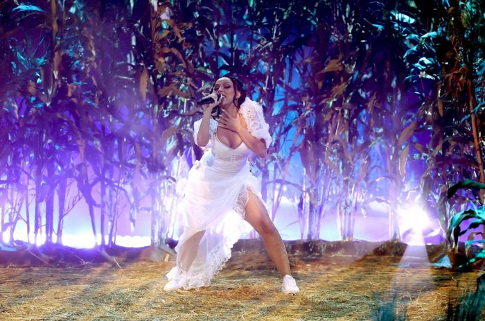 25-летняя американская рэпер, певица, автор и продюсер Доджа Кэт на iHeartRadio Music Awards 25-летняя американская рэпер, певица, автор и продюсер Доджа Кэт на iHeartRadio Music Awards Много девушек (+18)