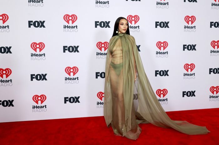 25-летняя американская рэпер, певица, автор и продюсер Доджа Кэт на iHeartRadio Music Awards 25-летняя американская рэпер, певица, автор и продюсер Доджа Кэт на iHeartRadio Music Awards Много девушек (+18)