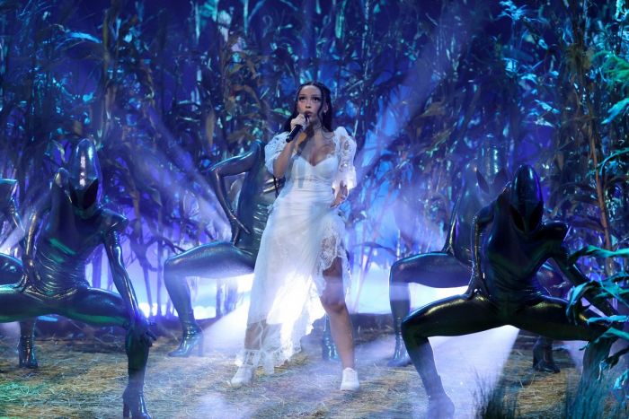 25-летняя американская рэпер, певица, автор и продюсер Доджа Кэт на iHeartRadio Music Awards 25-летняя американская рэпер, певица, автор и продюсер Доджа Кэт на iHeartRadio Music Awards Много девушек (+18)