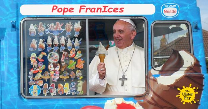 Папа Римский подарил итальянским заключенным 15000 порций мороженого С миру по нитке