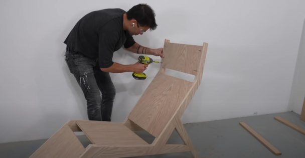 Как сделать стул из фанеры или ДСП? Какой чертеж деталей?