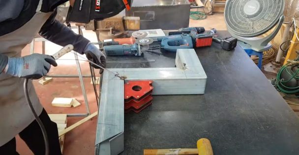 Печь-барбекю из газового баллона Печь-барбекю из газового баллона Как это сделано