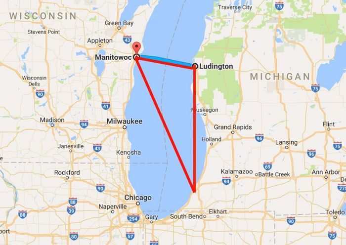 Мистический треугольник озера Мичиган С миру по нитке