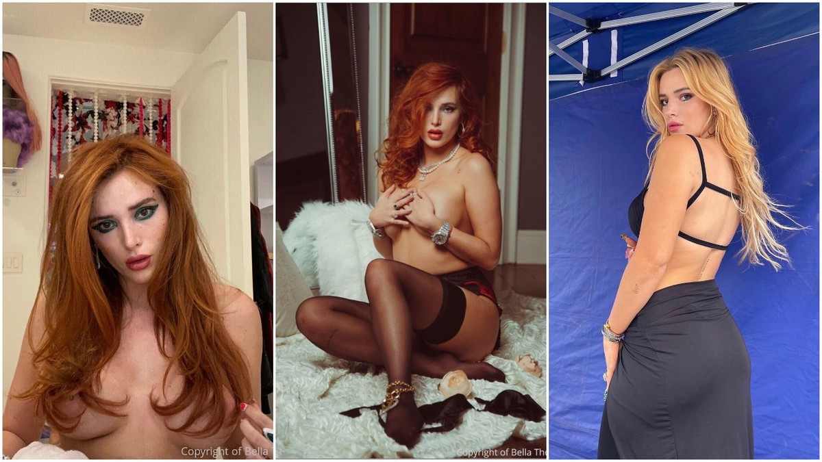 24-летняя американская актриса и певица Белла Торн (Bella Thorne) на  горячих снимках