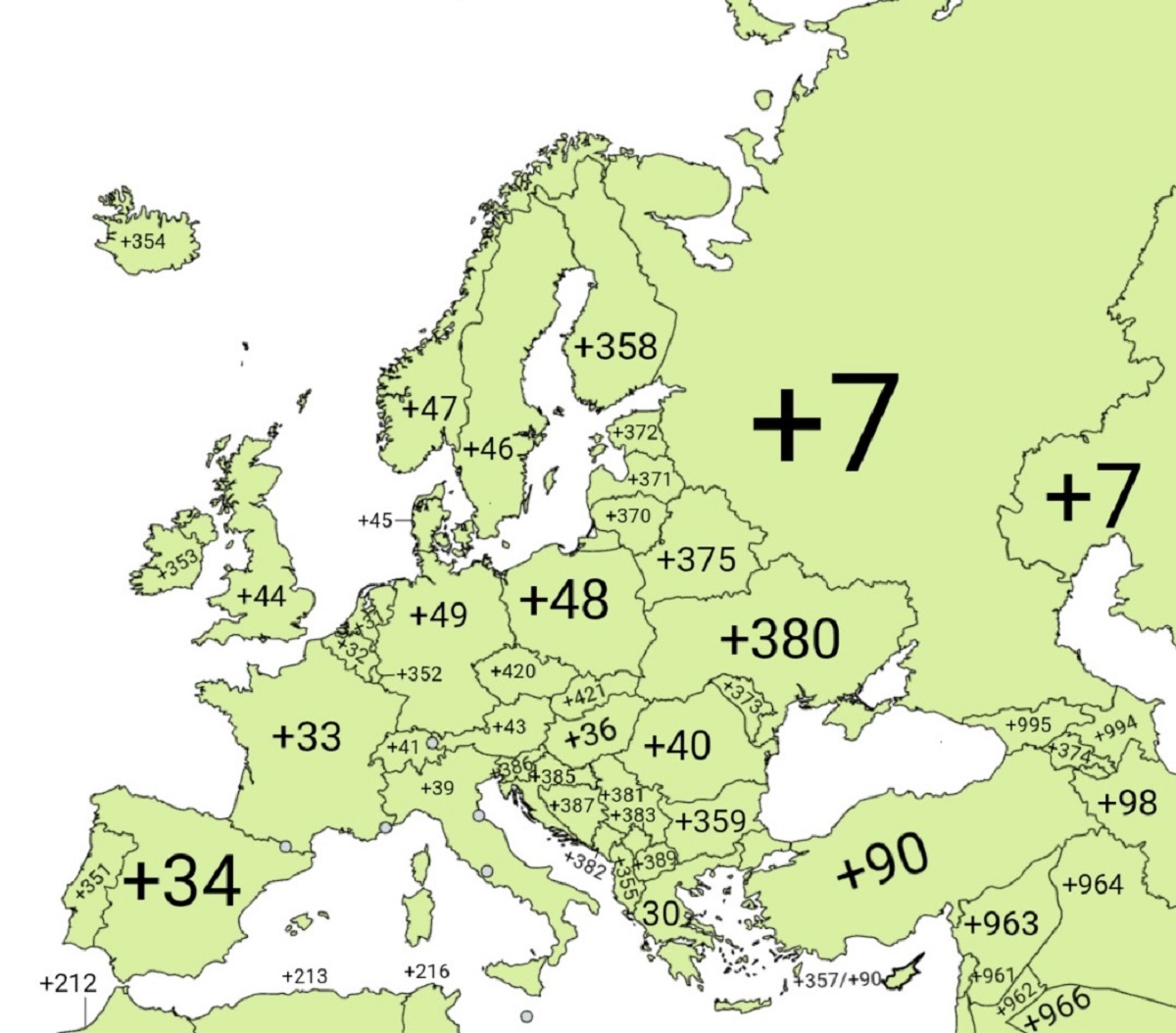 3 страна телефон. Коды телефонов стран. Телефонные коды европейских стран. Карта - Европа. Коды телефонов стран Европы.