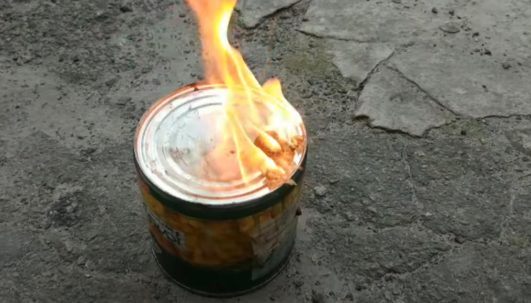 Как разжечь костер с помощью хозяйственного мыла Как это сделано