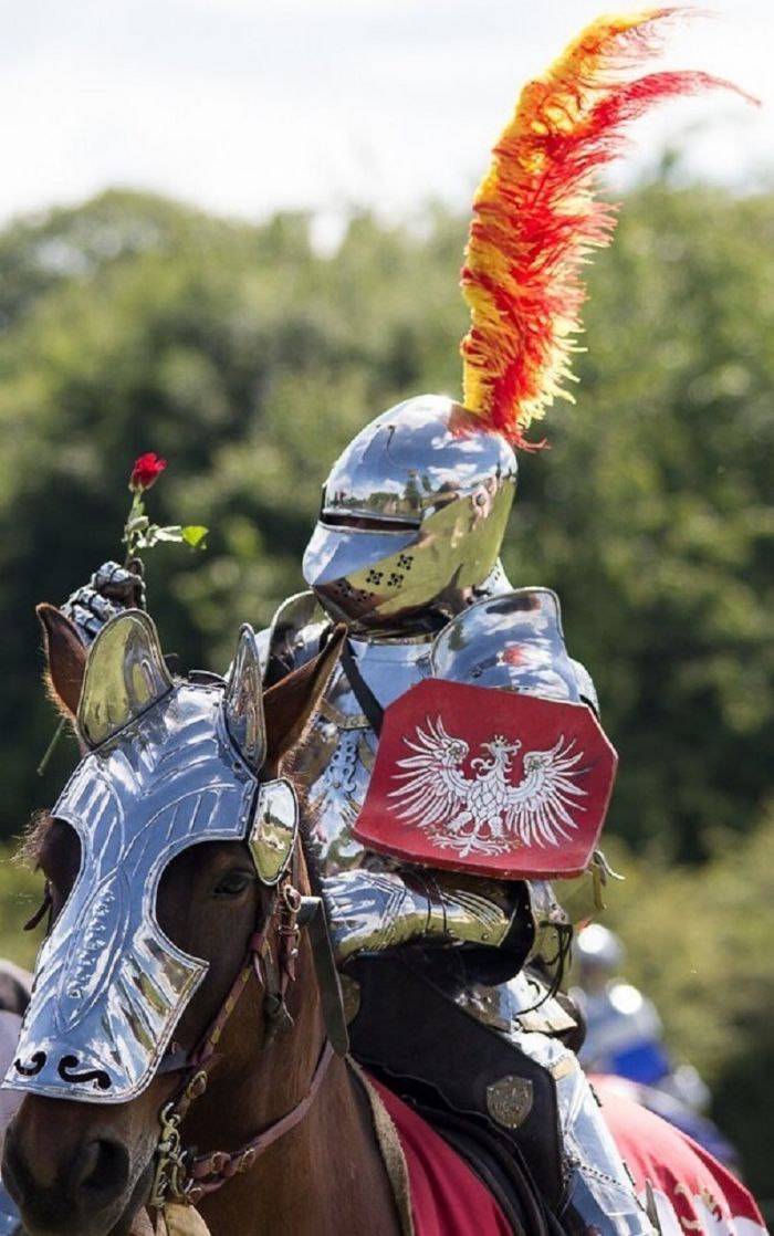 Зачем рыцари Средневековья украшали шлем яркими перьями С миру по нитке