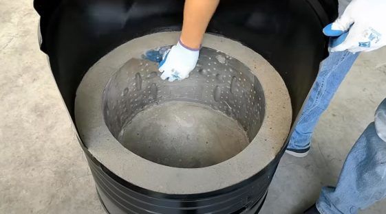Как сделать мангал из бочки Как это сделано