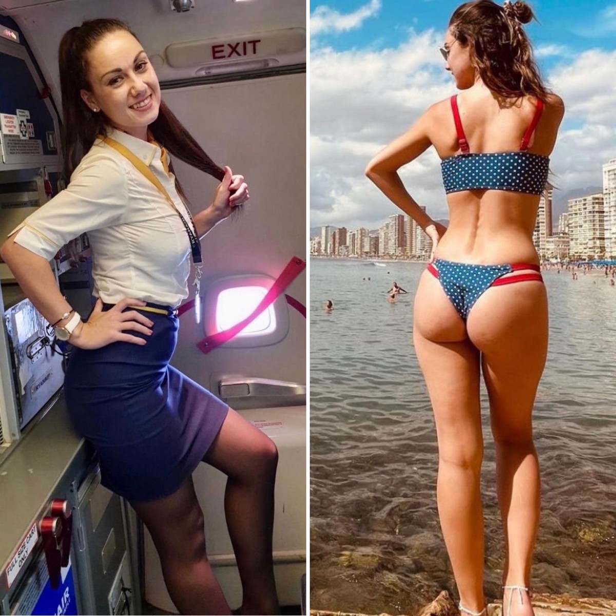 Голые девушки стюардессы (61 фото) - порно и эротика riosalon.ru