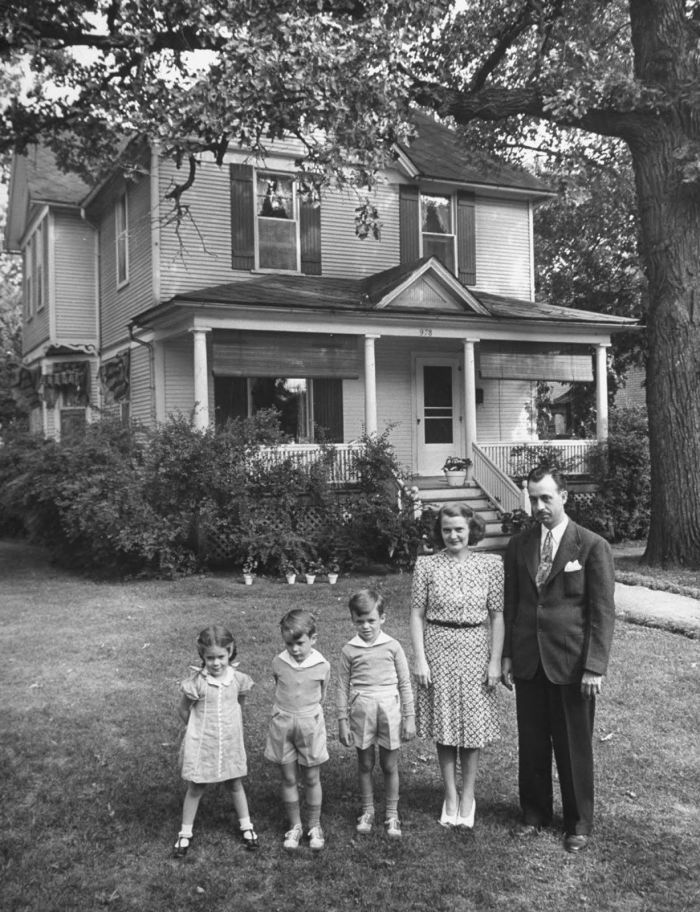 Жизнь рядовой американской домохозяйки в 1941 году С миру по нитке