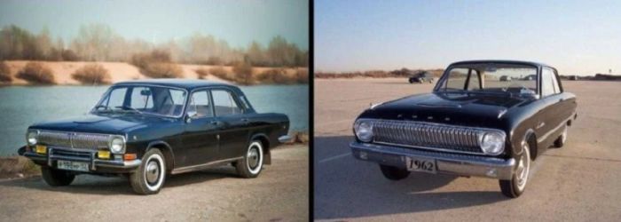 Какие советские автомобили были скопированы с западных аналогов Авто/Мото