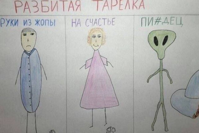 Непристойный юмор в картинках