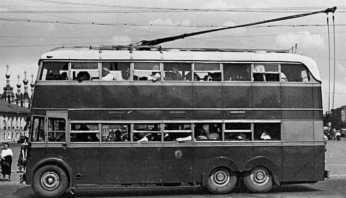 Почему в СССР не прижились двухэтажные автобусы Авто/Мото