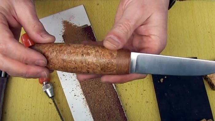 Как сделать рукоять для ножа из пробок своими руками Как это сделано,Свежее