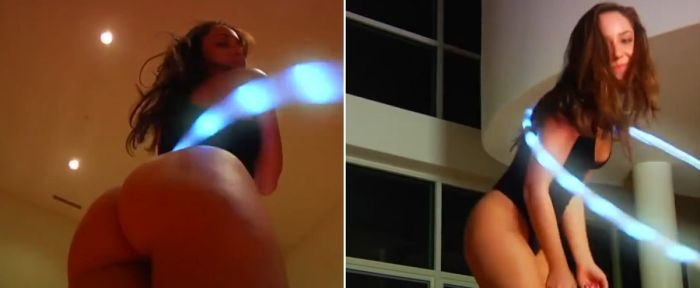 Вот как надо крутить обруч