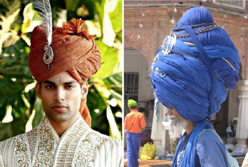 Модные головные уборы для женщин в Индии