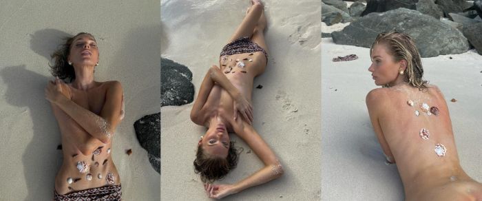 Эльза Хоск, фото топлес