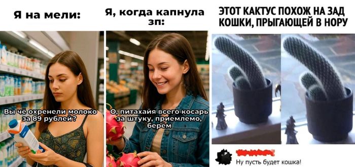 Подборка смешных и забавных мемов - Зарядись Позитивом