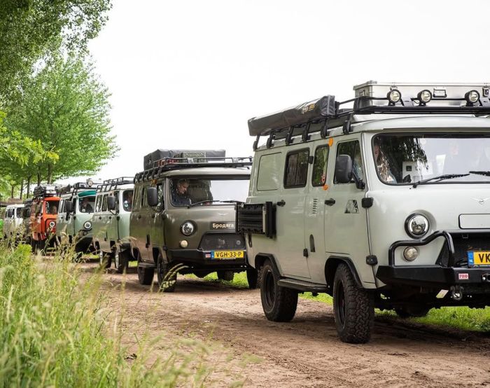 Cходку фанатов УАЗ Буханка обнаружили в Нидерландах native-yes