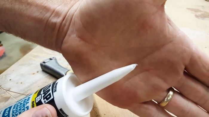 Как правильно открыть тюбик с силиконовым герметикам native-yes