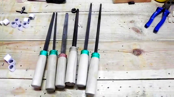 Крепкие ручки для напильников при помощи пластиковой бутылки своими руками native-yes