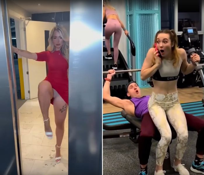 Девушки в смешных видео