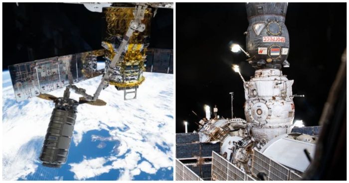 Впервые на МКС не осталось ни одного свободного парковочного места