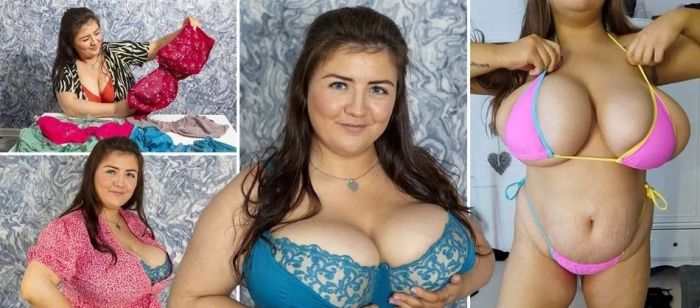 Британка с самой пышной грудью сталкивается с необычными предложениями