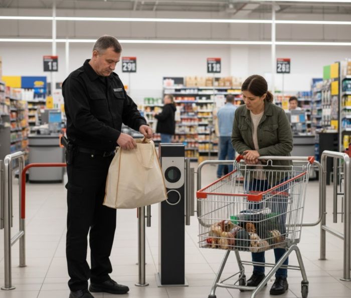 Имеет ли право охранник проверять ваши сумки на выходе из магазина native-yes