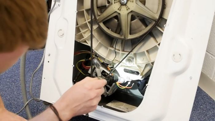 Как достать из стиральной машины мелкие предметы, попавшие за барабан native-yes