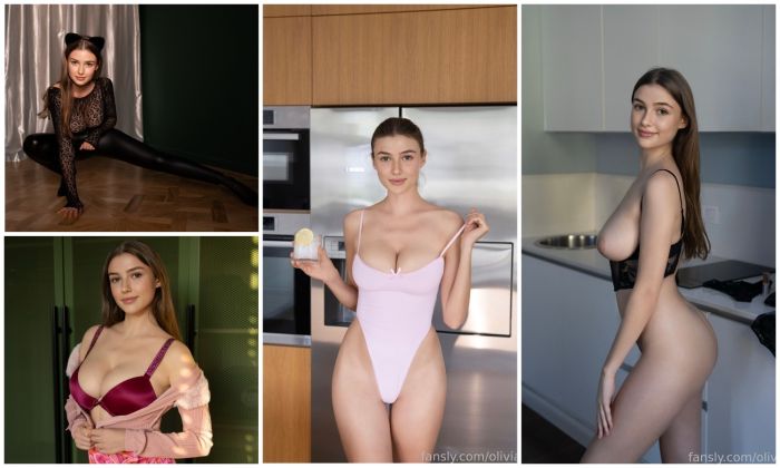 Красотка Оливия Каста в откровенных фотосессиях