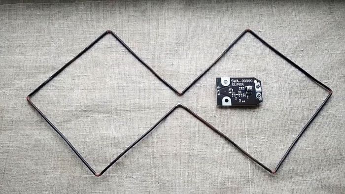 Самая простая самодельная антенна DVB-T2 с усилителем native-yes