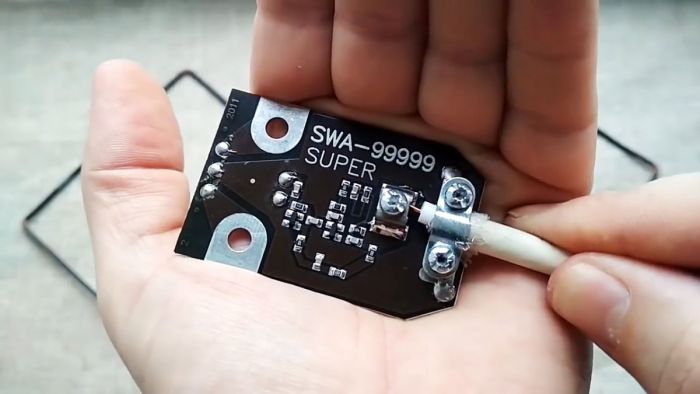 Самая простая самодельная антенна DVB-T2 с усилителем native-yes