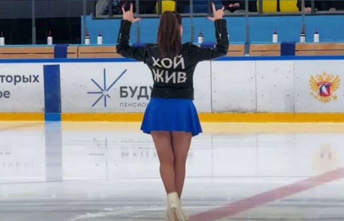 Фигуристка исполнила танцевальный номер под «Сектор Газа»