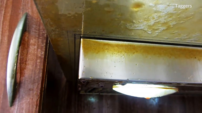 Как легко и без больших усилий избавляюсь от застаревшего жира на кухонной вытяжке native-yes