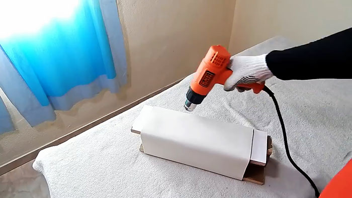 Как круглую пластиковую трубу  превратить в квадратную native-yes