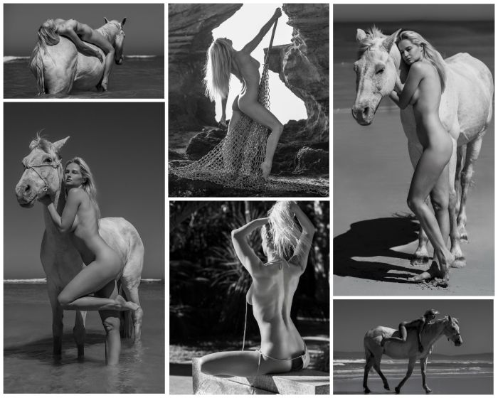 Женевьев Мортон в откровенной фотосессии