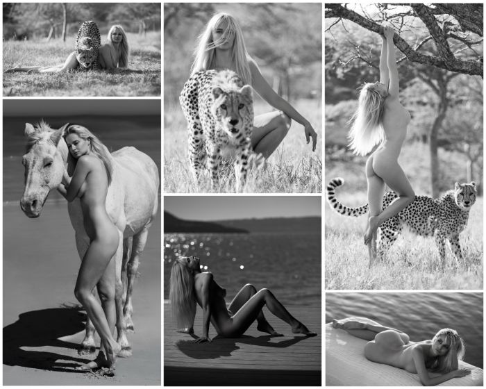 Женевьев Мортон на откровенных фотографиях